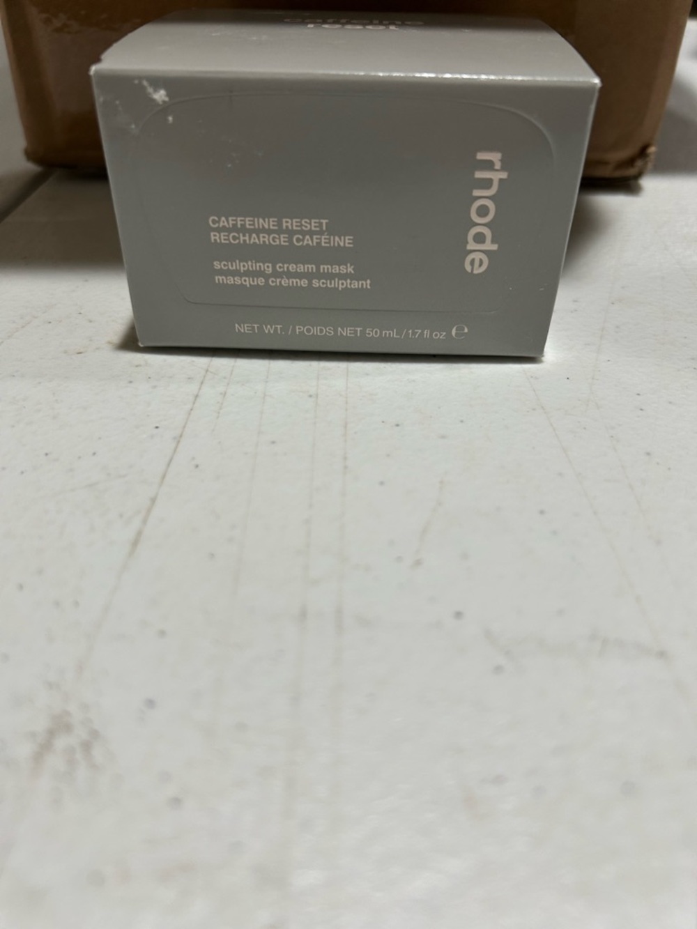 RHODE caffeine reset cream in light gray - Picture 2 of 3